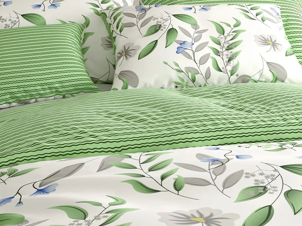 Lenjerie de pat din bumbac KARDA BLEND albă Dimensiune lenjerie de pat: 70 x 90 cm | 140 x 220 cm