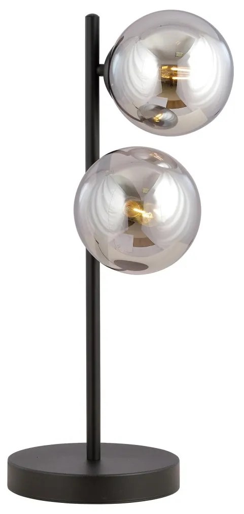 Veioza, lampa de masa design modern Rossi negru