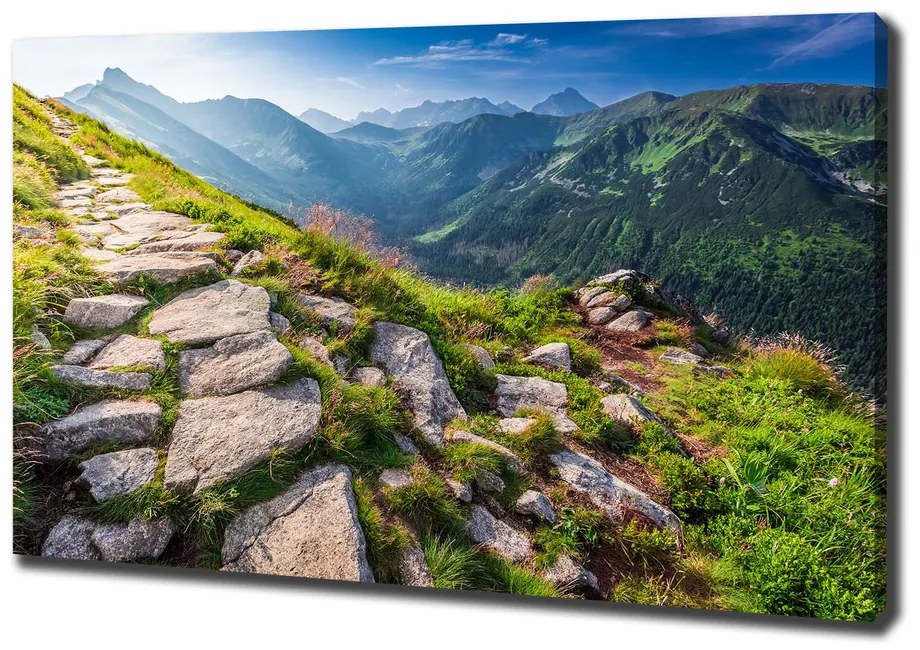 Imprimare tablou canvas Sunrise tatry