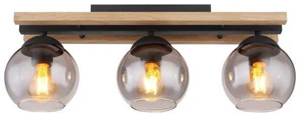 Lustră aplicată Globo 15569-3DW CONNI 3xE27/25W/230V