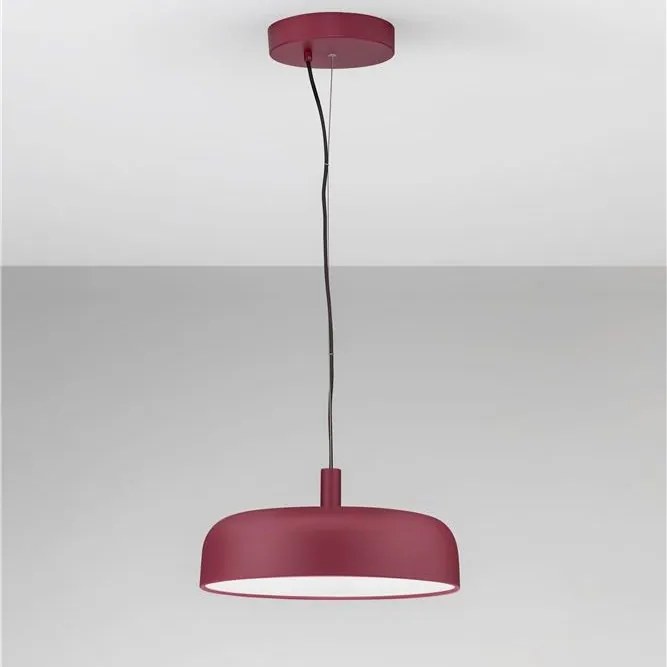 Lustra suspendata LED 3000K NOELIA bordeaux 40cm