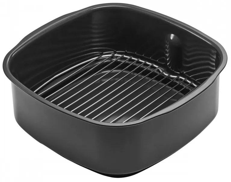 Friteuza cu aer cald si grill 5in1 Ninja Foodi Smart EG351EU, 1760W, 5.7 L, Pana la 4 portii, 5 moduri, Cyclonic Air, Smart Cook, Acoperire ceramica, Negru/Inox
