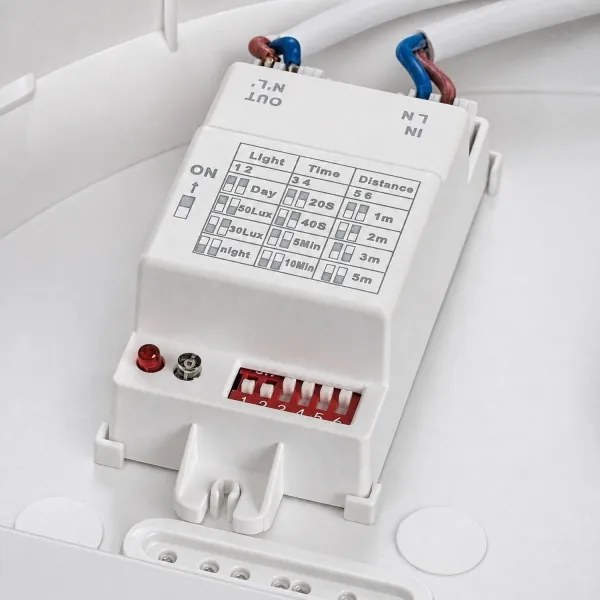 Rabalux 77236 - Ven plafonieră WELRO 1xE27/9W/230V IP65 Ø 30 cm albă
