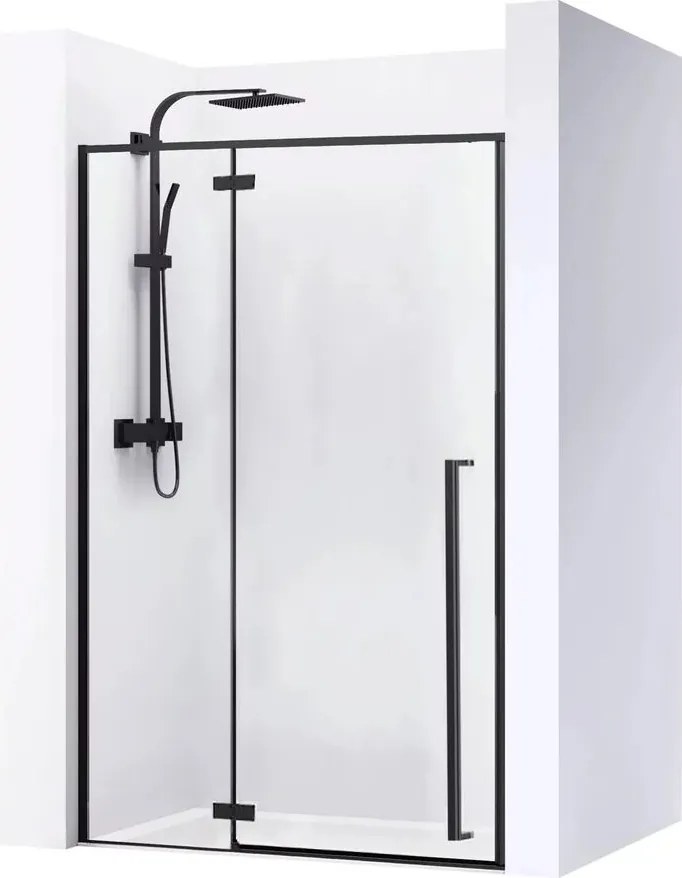 Usa de nisa batanta Rea Fargo 110 cm sticla 6 mm negru