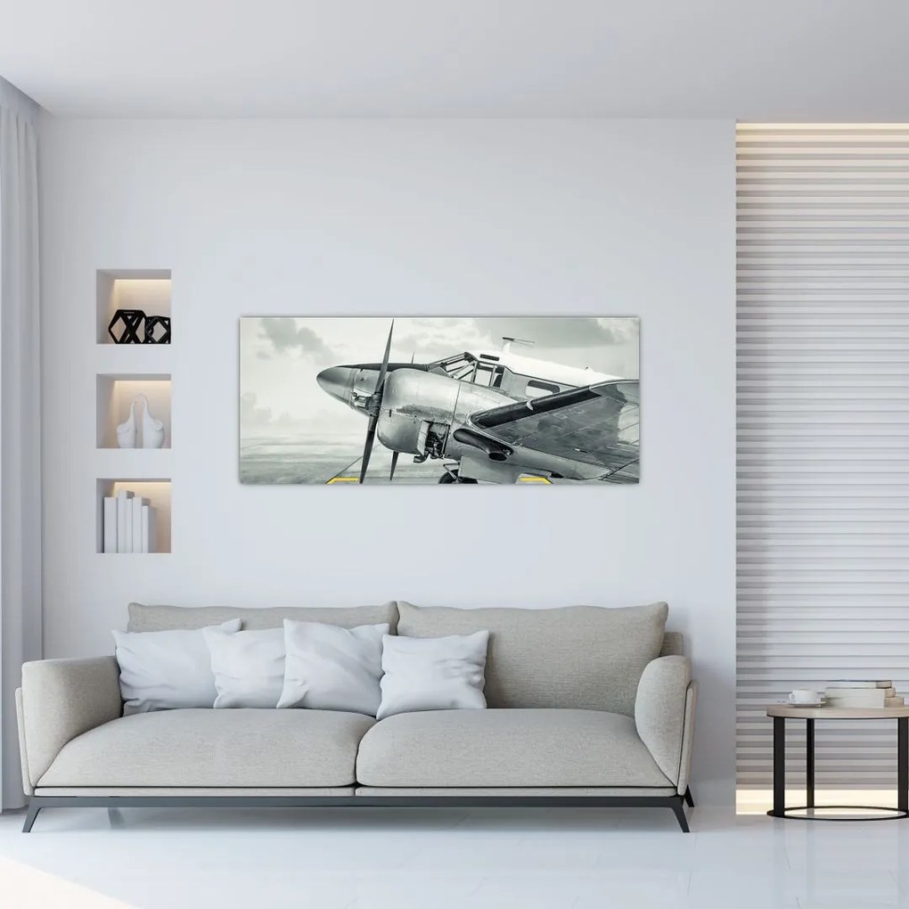 Tablou - Avion (120x50 cm)
