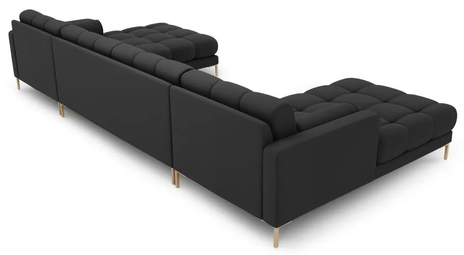 Colțar gri închis (în formă de "U") Bali – Cosmopolitan Design