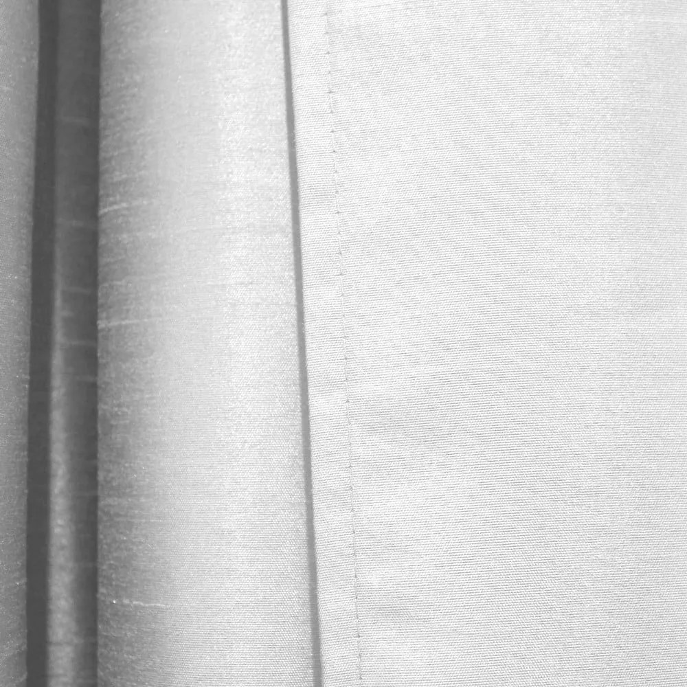 Draperie albă din satin 140x240 cm Shana – douceur d'intérieur