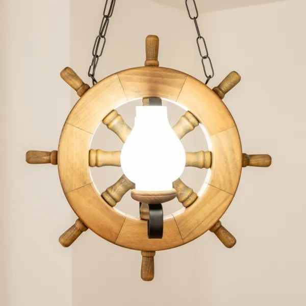 Lustră pe lanț Brilagi TIMONA 2xE14/40W/230V fag