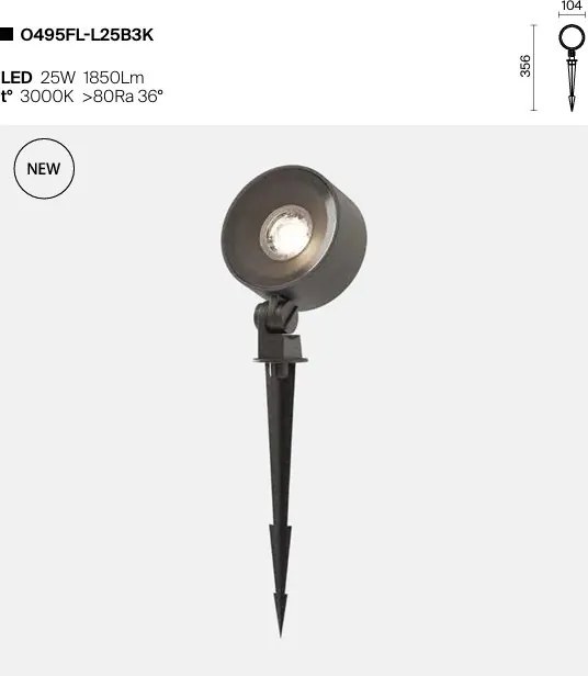 Proiector cu tarus pentru gradina IP65 LED Core