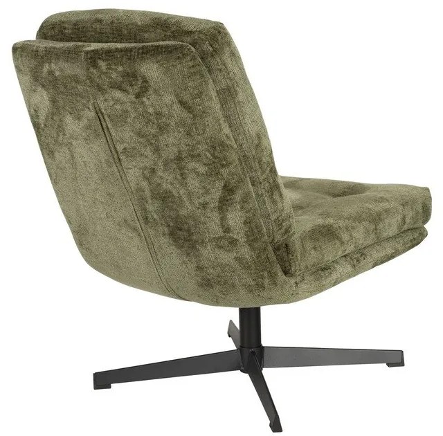 Fotoliu verde pivotant Kai – White Label