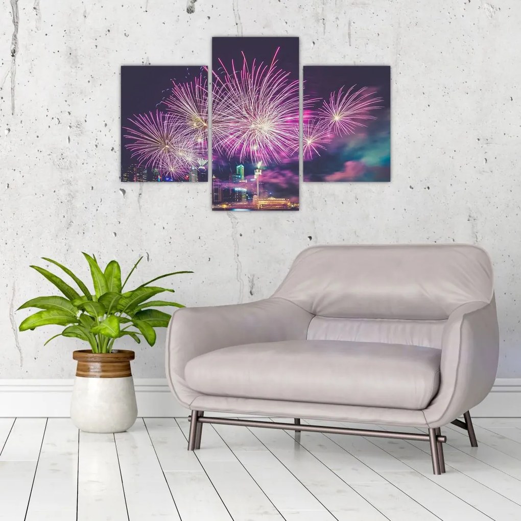 Tablou cu artificii (90x60 cm)