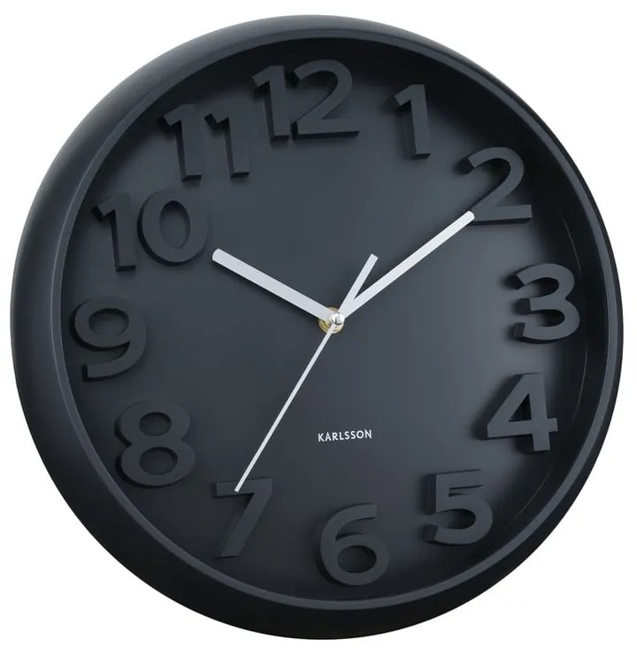 Ceas de perete ø 33,5 cm Elevated Classic Numbers – Karlsson