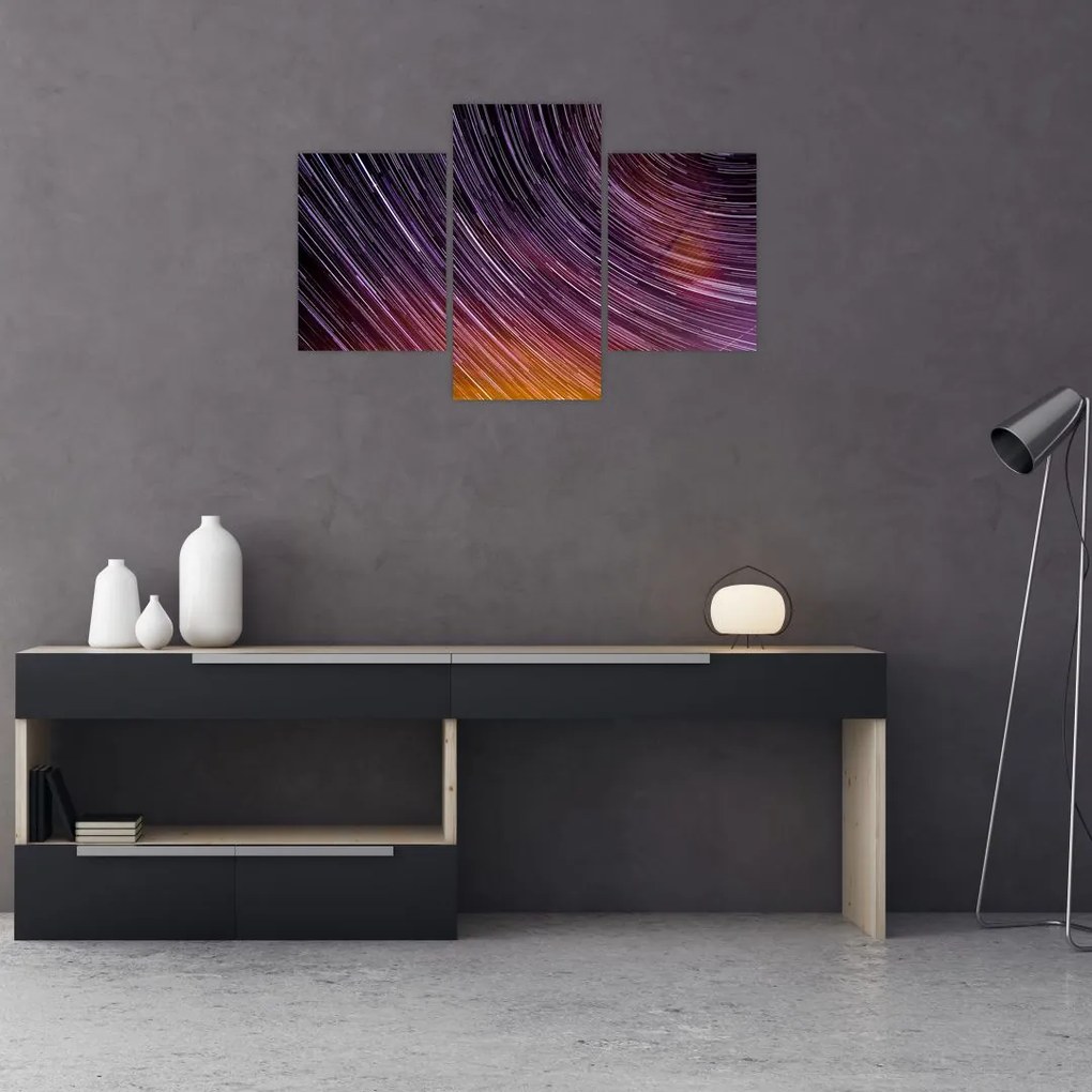 Tablou cu stele șterse pe cer (90x60 cm)