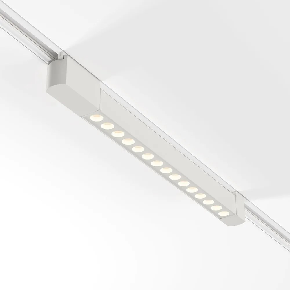 Spot LED, accesoriu pentru sinele monofazate Unity, Points Rot 4000K alb