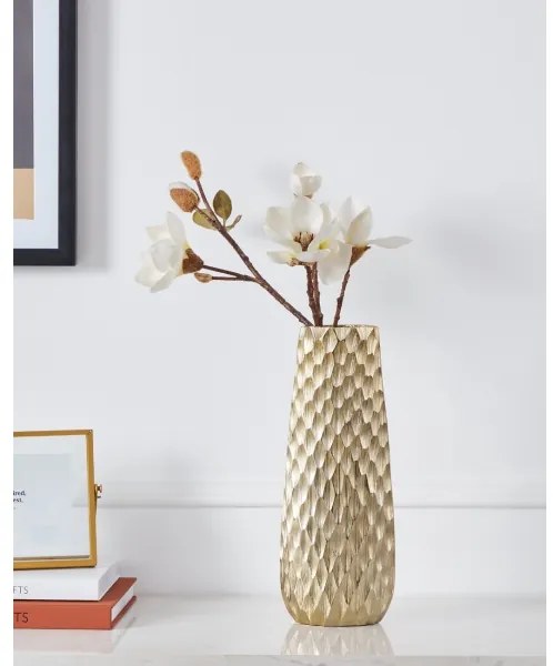 Vază metalică Eglo 421055 NILGAUT 31x12 cm auriu