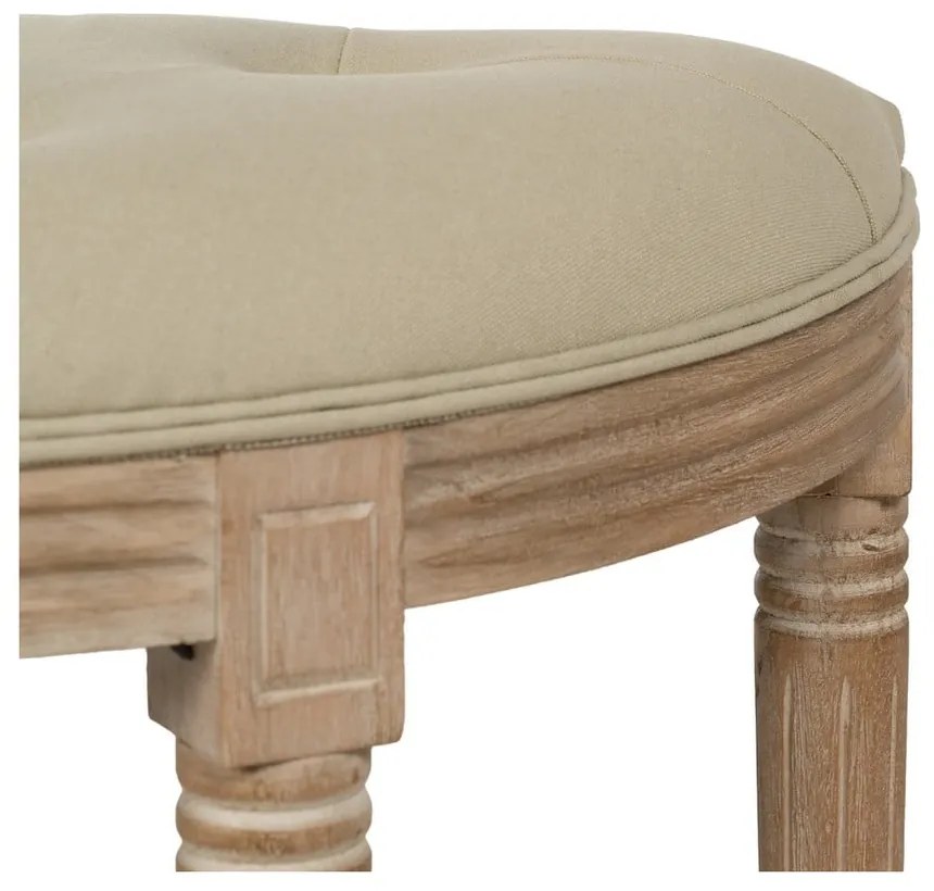 Bancă bej/în culoare naturală Royal – Ixia