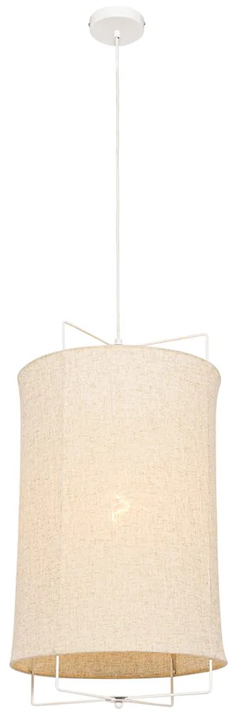 Lampă suspendată de design bej - Rich