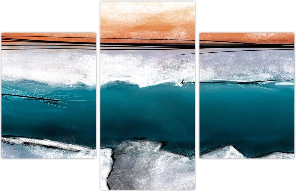 Tablou - Abstracție (90x60 cm)