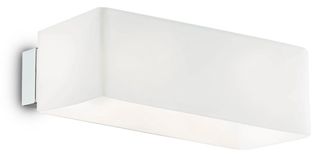 Aplica Ideal Lux Box Ap2 Bianco G9, Crom, 009537, Italia