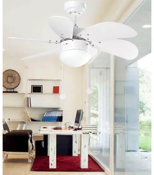 Globo 03811 - Ventilator de tavan RIVALDO 1xE14/60W/230V