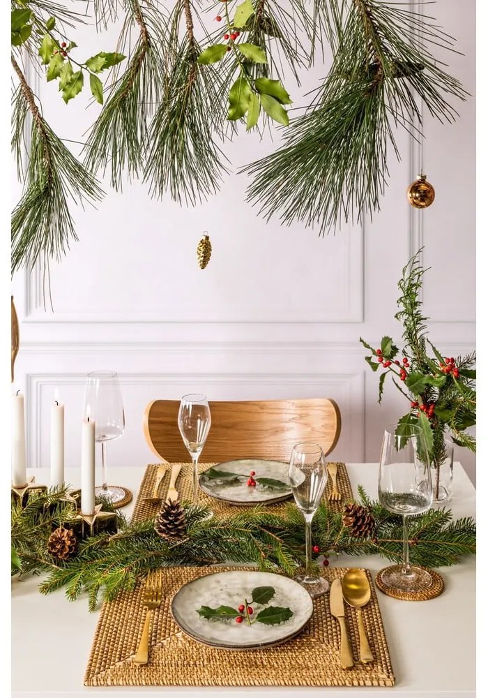 Suport pentru farfurii din ratan 40x30 cm - Tiseco Home Studio