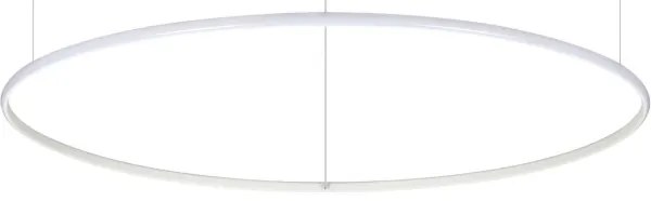 Lustră LED pe cablu Ideal Lux HULAHOOP LED/46W/230V d. 100 cm alb
