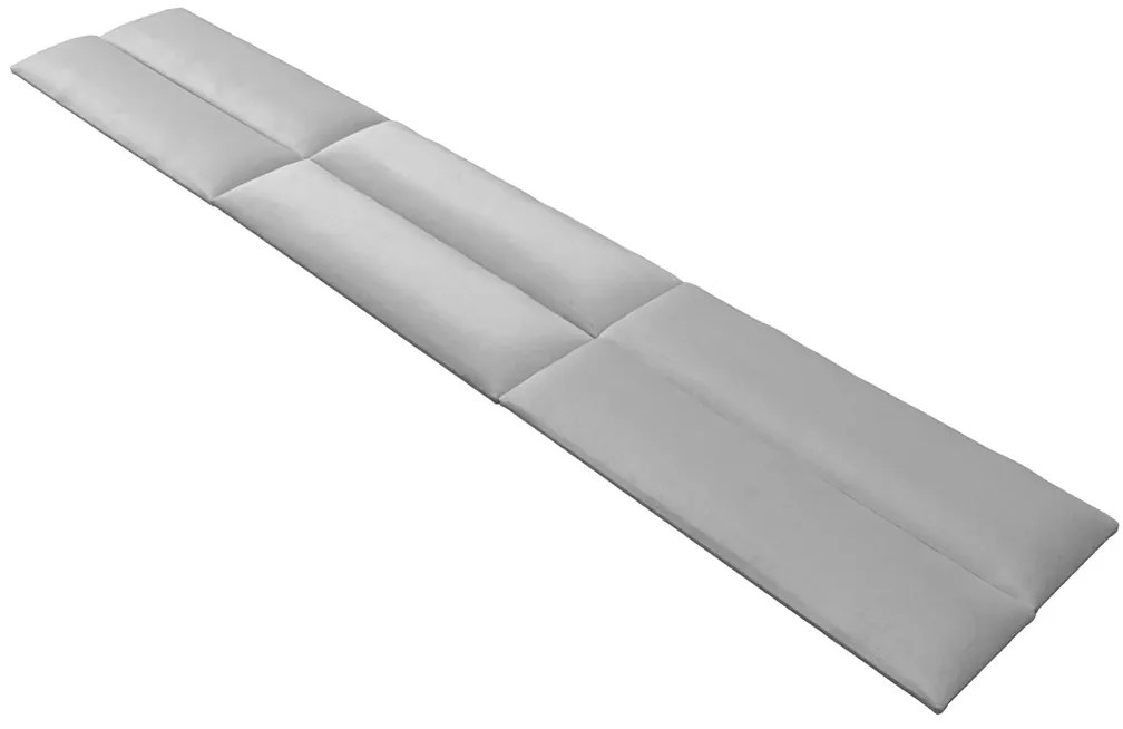 Panou de perete tapitat FRAME PAROS 15x60 cm Culoare: Gri inchis
