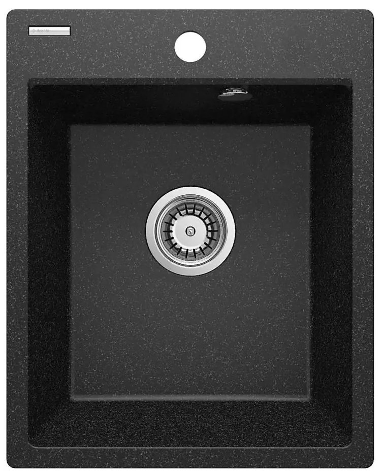 Deante CORIO ZRC_2103 - Chiuvetă de bucătărie 50x40 cm, granit/grafit