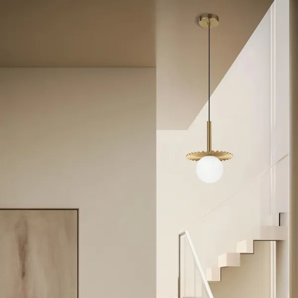 Pendul pe cablu CHITA 1xG9/5W/230V, auriu