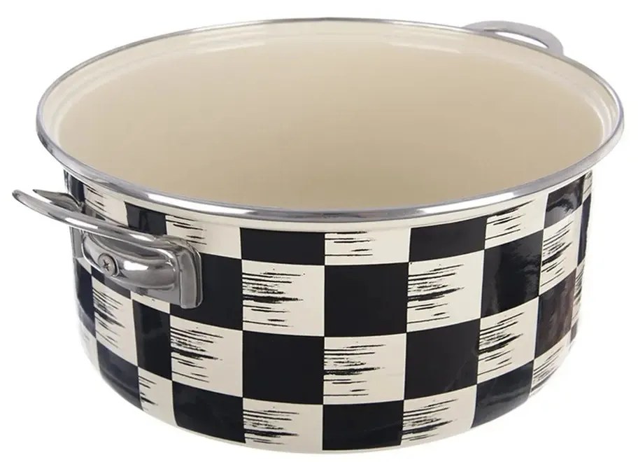 Orion Casserole smaltată Șah Lem, 5 l, diametru 26cm