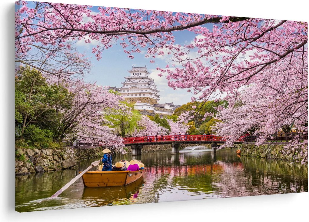 Tablou cu cireș japonez (90x60 cm)