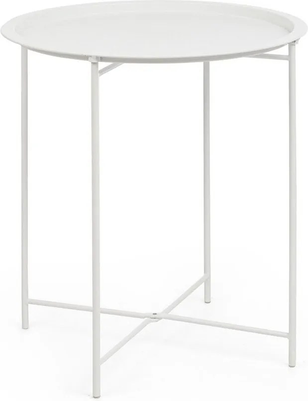 Măsuță de grădină rotundă din oțel ø 46 cm Austin – Bizzotto