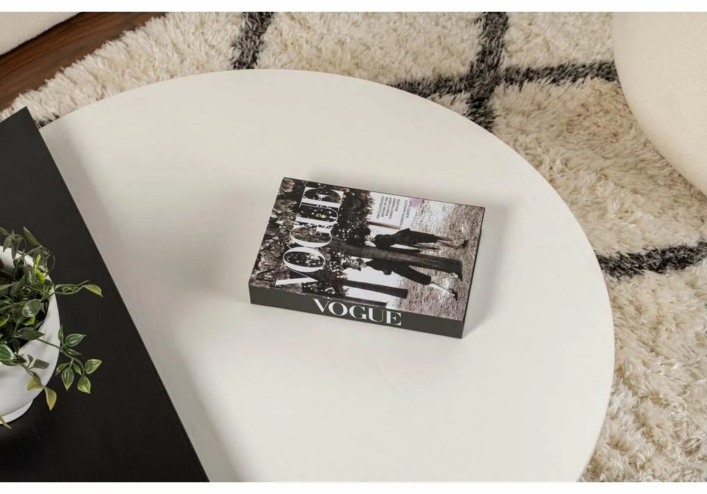 Măsuță de cafea Orion White and Black