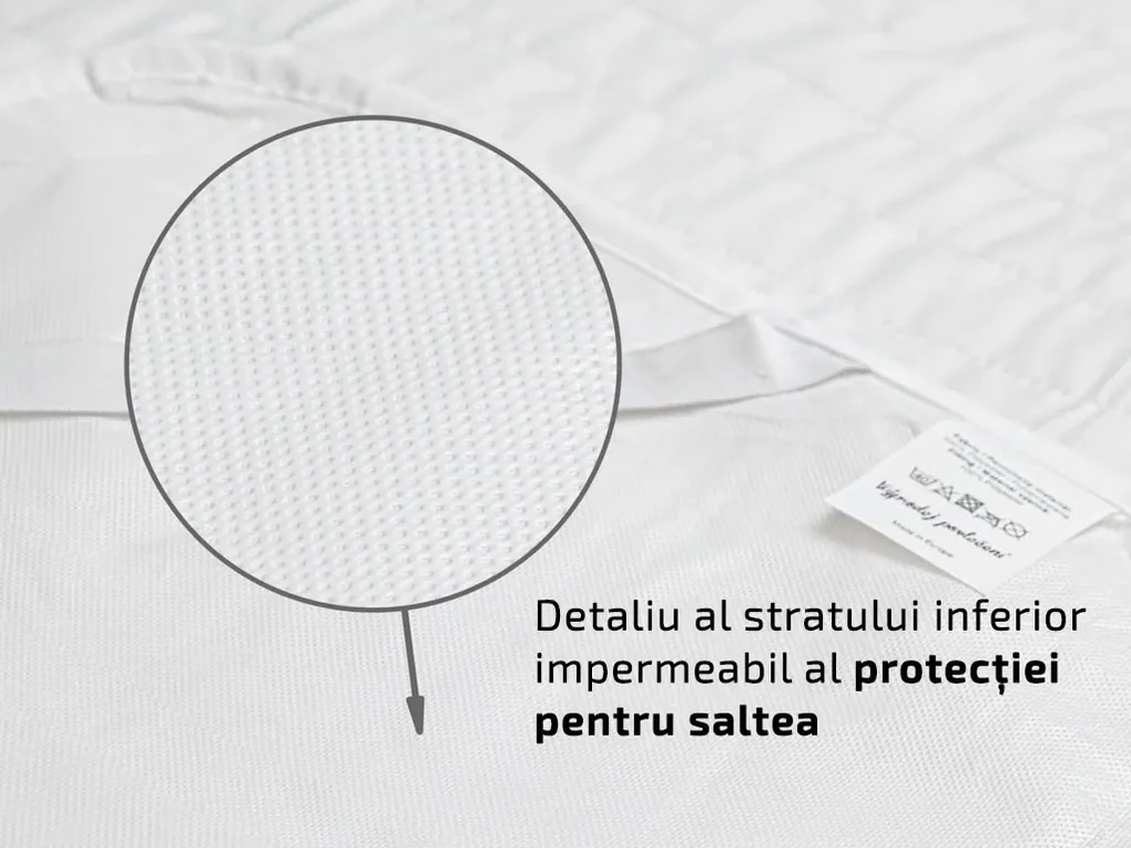 Protectie saltea impermeabila matlasata 160 x 200 cm
