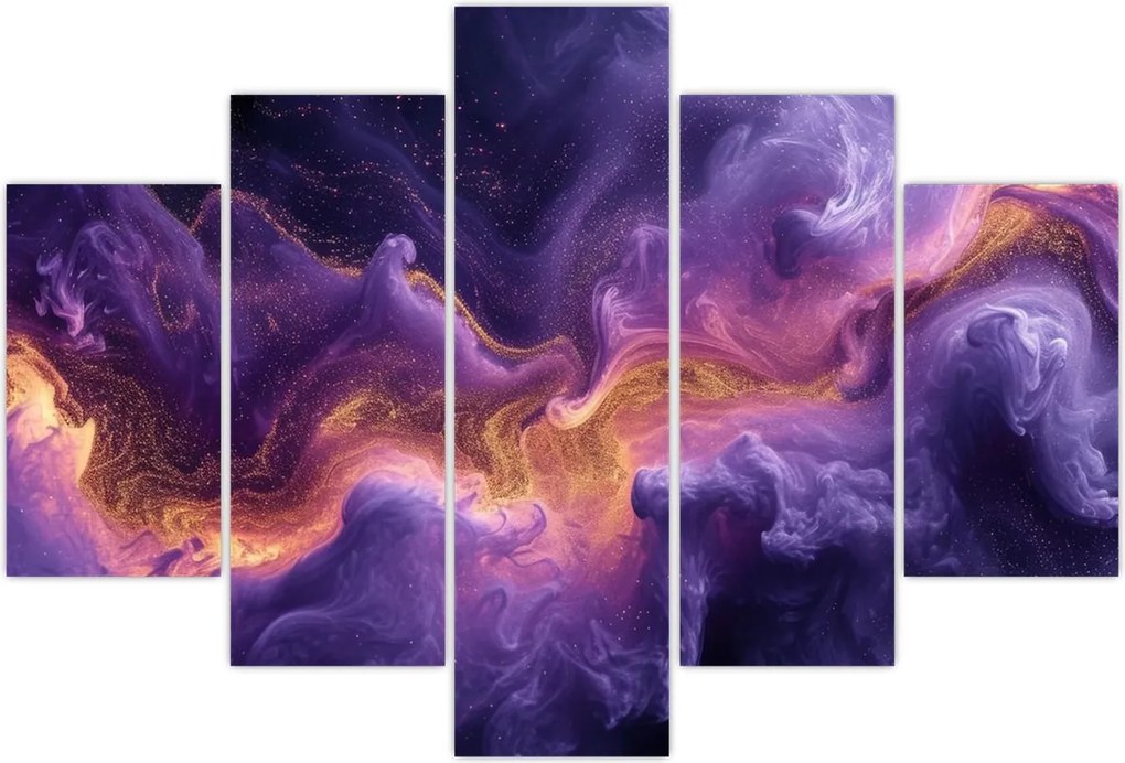 Tablou - Nebuloasa purpurie (150x105 cm)