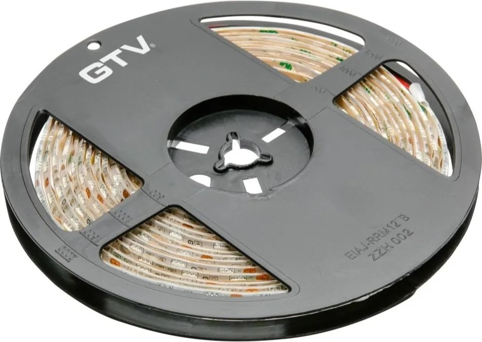 Banda LED Flash GTV pentru mobilier, lumina calda, 60 LED m, 850 lm m, 14,4 W m, 12V, IP65, 5 m Alb cald, 14.4 W m, 12 V, LED Flash, 850 lm m, 10