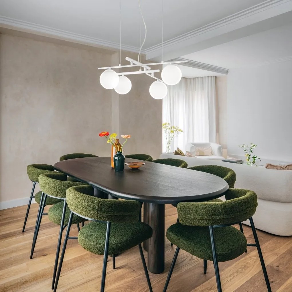 Lustra suspendata moderna ATLAS SP4 ORO