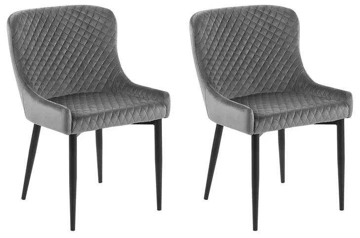 Zondo Set 2 buc. scaune pentru sufragerie Soho (gri). Promo -22%. 1010073