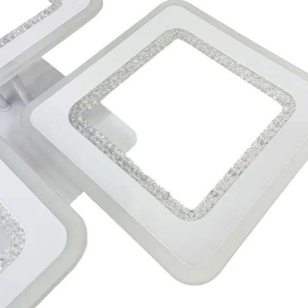 Lustră LED dimabilă aplicată LED/95W/230V 3000-6500K + telecomandă