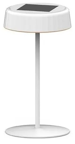 Lampă de masă solară reîncărcabilă LED dimmabilă VIVIEN LED/3W/5V 2700K IP54 albă