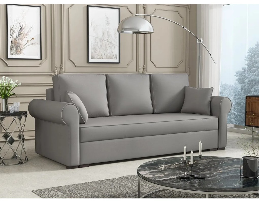Canapea extensibilă Mosuria (Albastru închis) (cu sp. depozitare). Promo -17%. 1105572