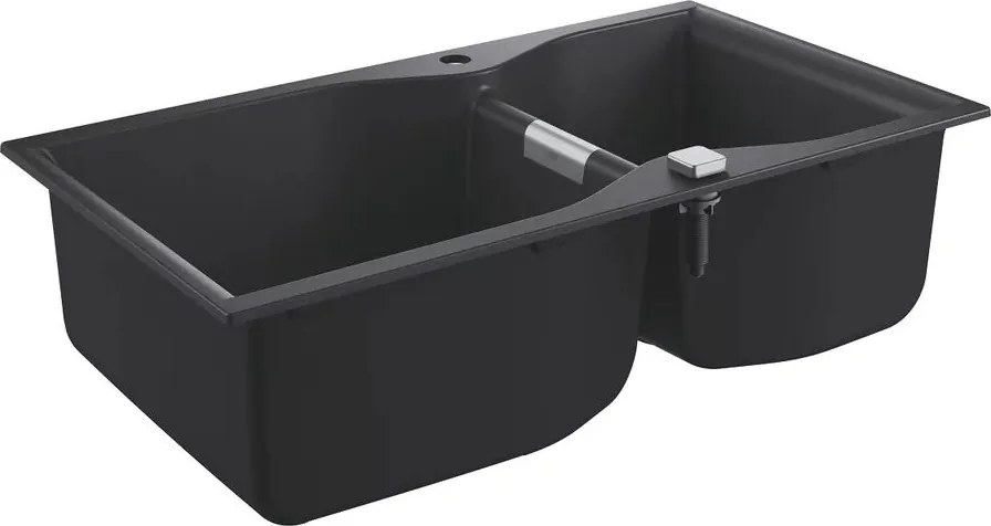 Chiuveta compozit Grohe K700 90x50.2 cm negru