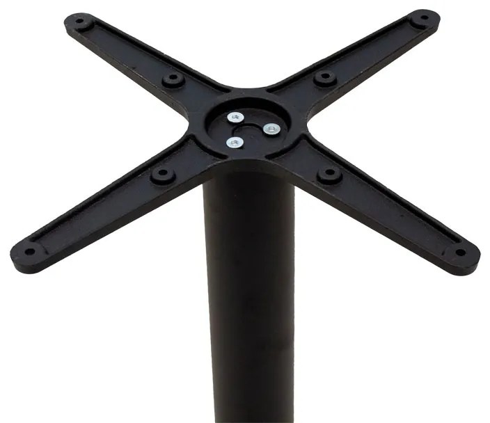Stalp picior suport blat masa bar Ntona metal negru 40x40x108 cm
