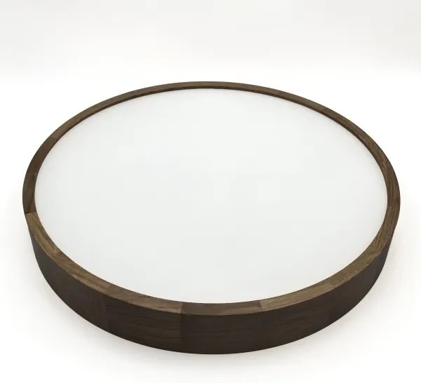 Brilagi - Plafonieră LED CARVALHO 4xE27/60W/230V, finisaj stejar-nuc, Ø 57,5 cm