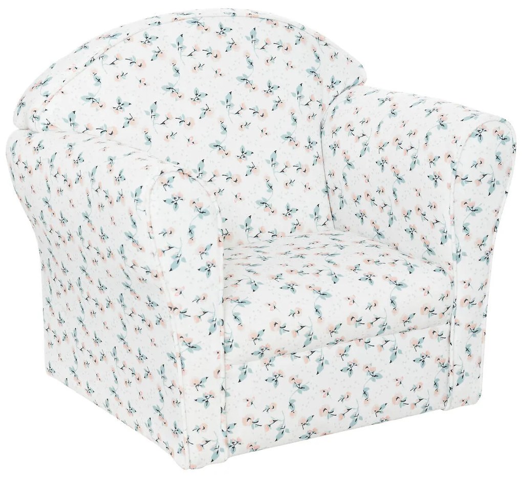 Fotoliu copii, model flori