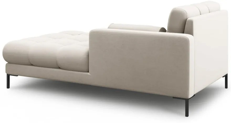 Șezlong bej (cu colț pe partea stângă) Bali – Cosmopolitan Design