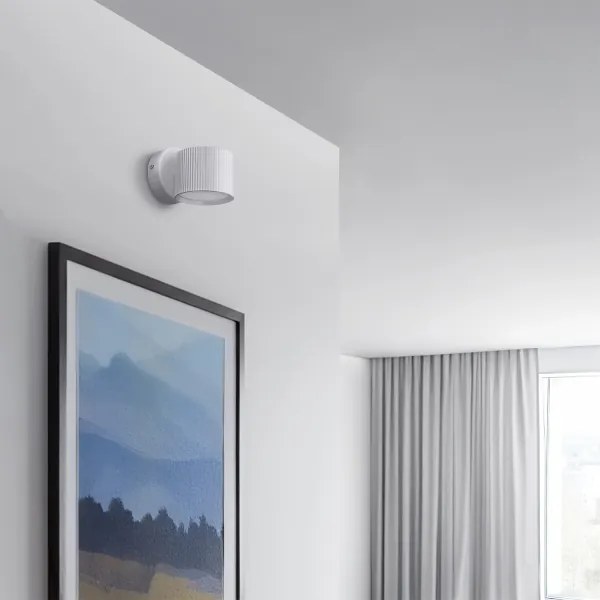 Brilagi - LED RGB dimerizabil aplică spot de perete STRIPY 1xGX53/14W/230V Wi-Fi Tuya albă