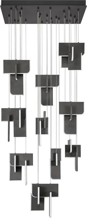 Lustra LED suspendata liniara design decorativ 2700K TOTEM 144W