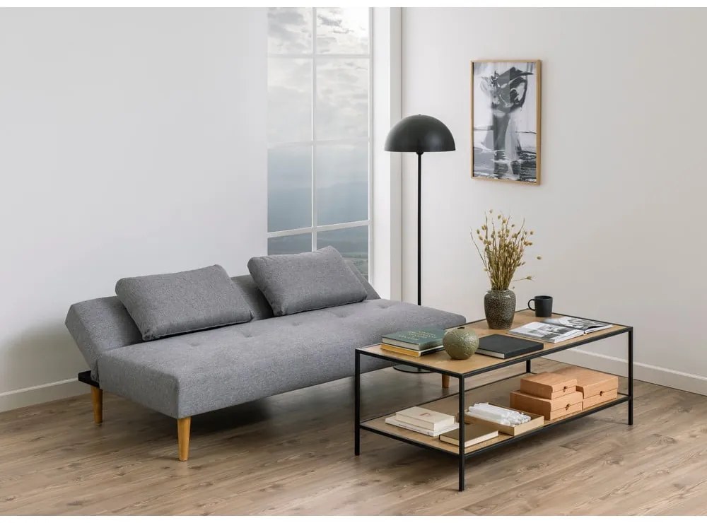 Canapea gri reglabilă/extensibilă 180 cm Matylda – Bonami Essentials