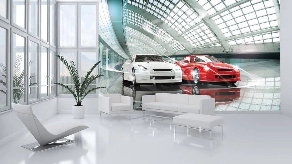 Fototapet - Autosalon luxos (254x184 cm)